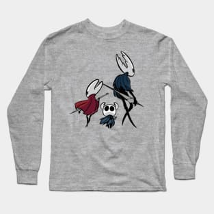 The hollow knight, hornet, and the knight (ver. 2) Long Sleeve T-Shirt